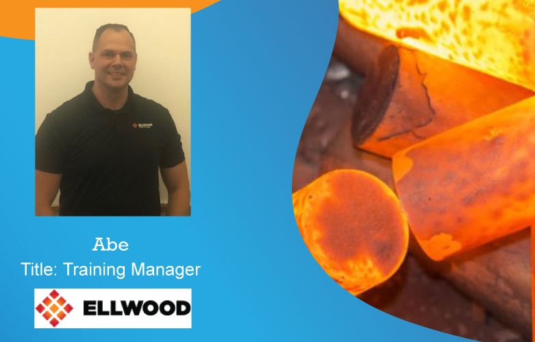 Abe Bigelow, Training Manager for Ellwood National Forge.