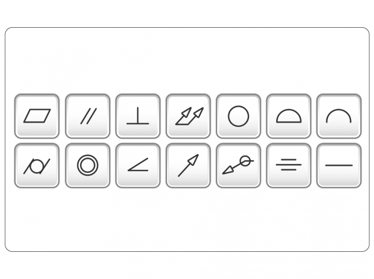 GD&T symbols