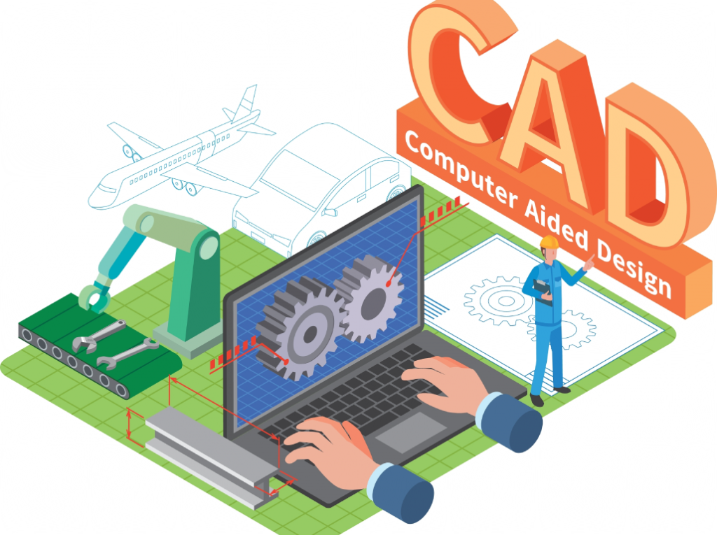 Enhancement of operations using CAD technology