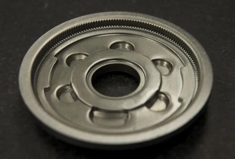 Fine blanking presses can manufacture multi-level parts and part features.