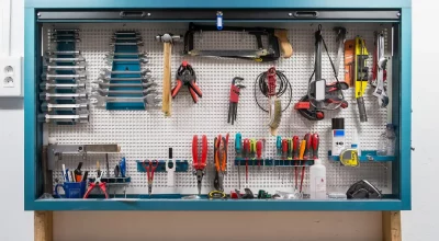 Shadow boards help in visually arranging required tools for easy retrieval and replacement of every tool. It establishes exactly "What", "Where", and "How Many" of each item should be present on the shop floor.